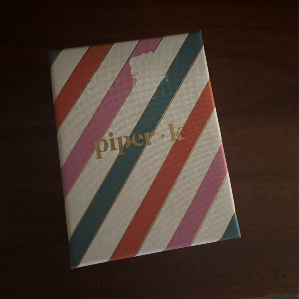 Piper K Multicolor Glitter Earrings - Picture 2 of 2